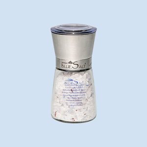 خرید نمک آبی 185 گرمی با زعفران