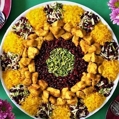 آموزش طرز تهیه مرصع پلو به روش مجلسی